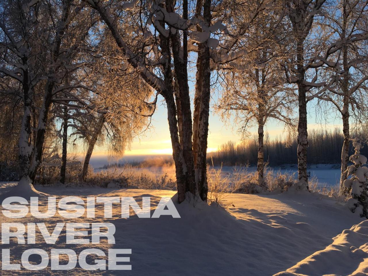 Susitna River Lodging, Backwoods Cabins ทัลคีทนา ภายนอก รูปภาพ