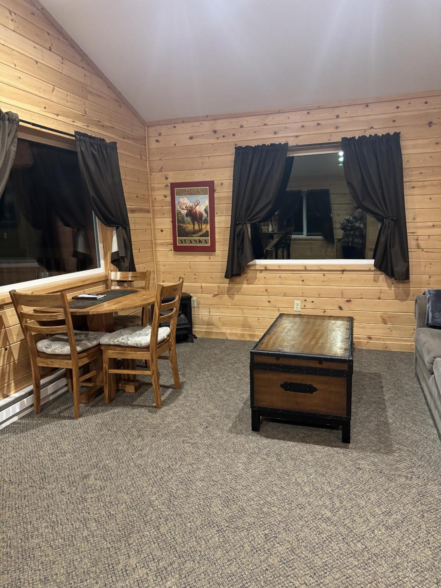 Susitna River Lodging, Backwoods Cabins ทัลคีทนา ภายนอก รูปภาพ